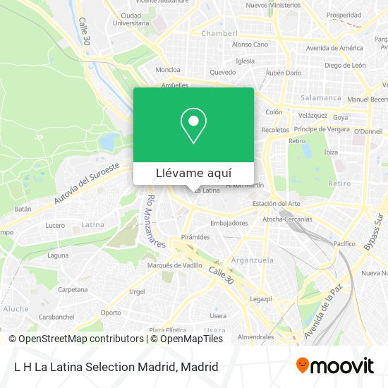 Mapa L H La Latina Selection Madrid