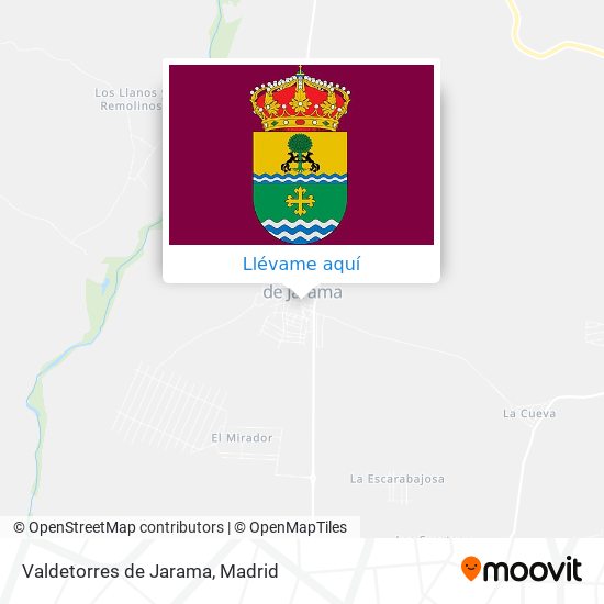 Mapa Valdetorres de Jarama