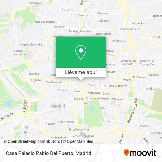 Mapa Casa Palacio Pablo Del Puerto