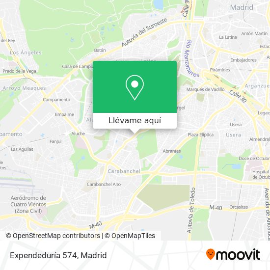 Mapa Expendeduría 574