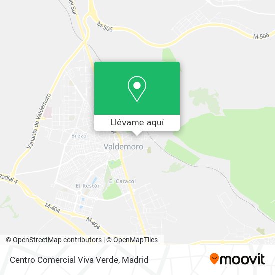 Mapa Centro Comercial Viva Verde