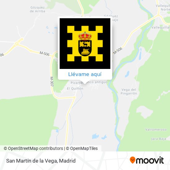 Mapa San Martín de la Vega