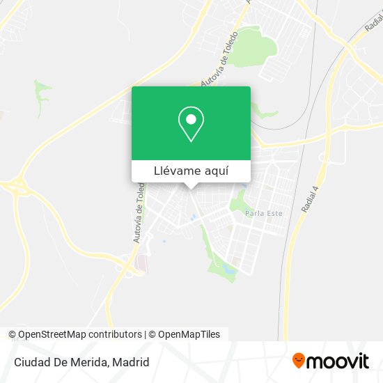 Mapa Ciudad De Merida