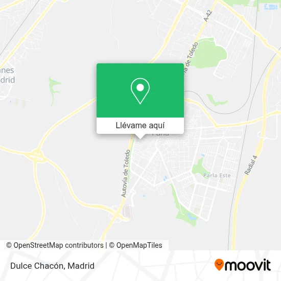 Mapa Dulce Chacón
