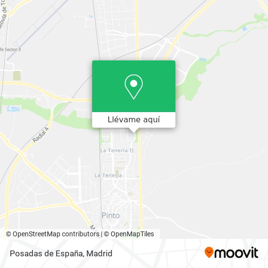 Mapa Posadas de España