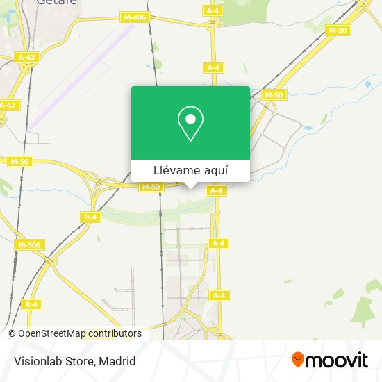Mapa Visionlab Store