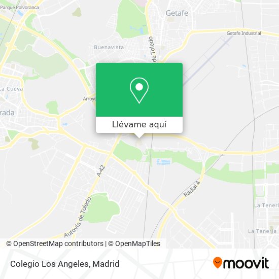 Mapa Colegio Los Angeles