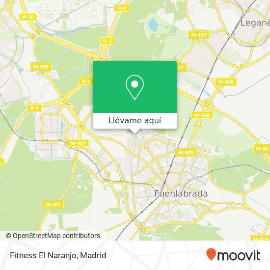 Mapa Fitness El Naranjo