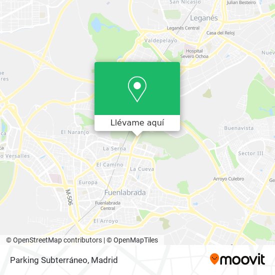 Mapa Parking Subterráneo