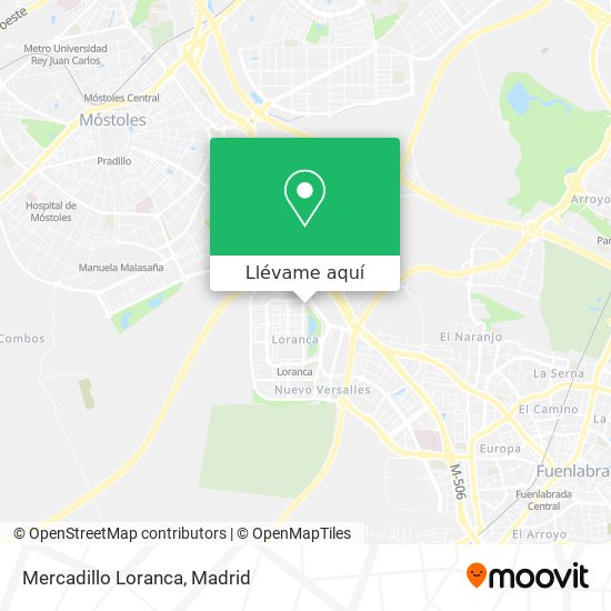 Mapa Mercadillo Loranca