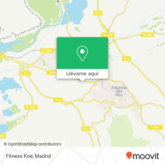 Mapa Fitness Koe