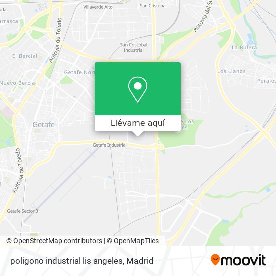 Mapa poligono industrial lis angeles