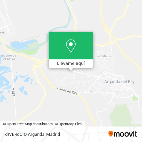Mapa dIVERoCIO Arganda