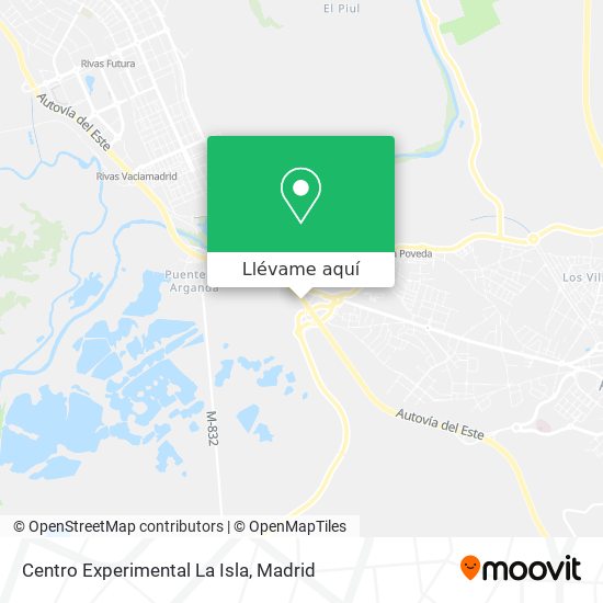 Mapa Centro Experimental La Isla