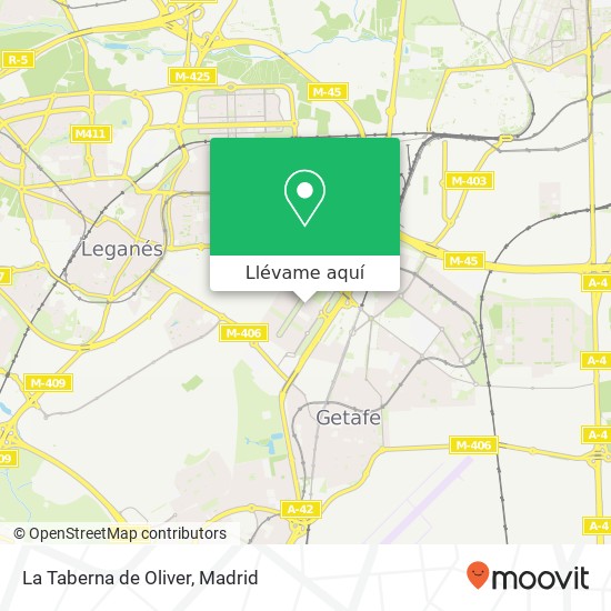 Mapa La Taberna de Oliver