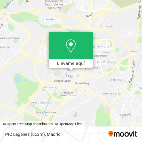 Mapa PIC Leganes (uc3m)