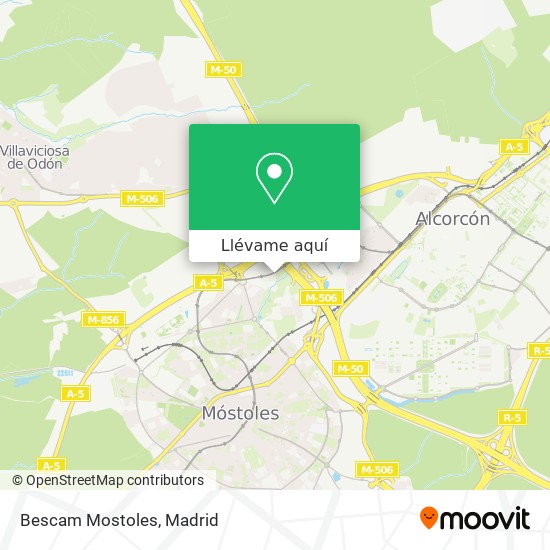 Mapa Bescam Mostoles