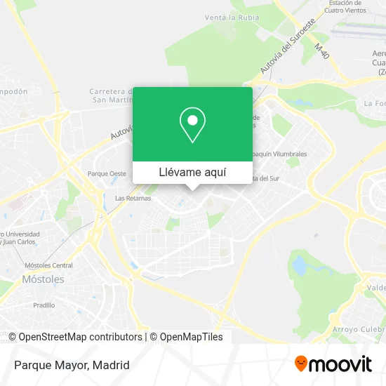 Mapa Parque Mayor