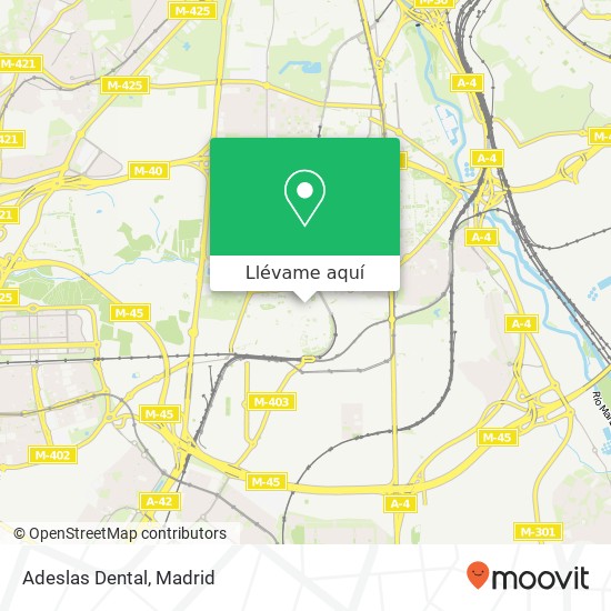 Mapa Adeslas Dental