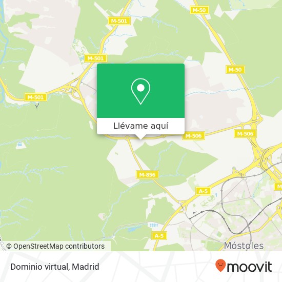 Mapa Dominio virtual