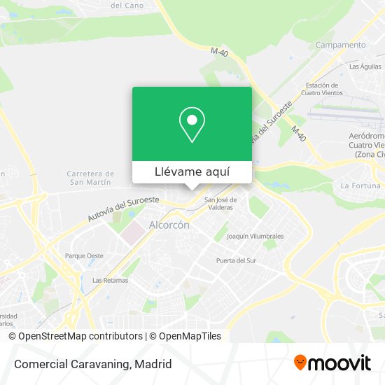 Mapa Comercial Caravaning