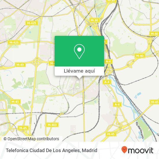 Mapa Telefonica Ciudad De Los Angeles