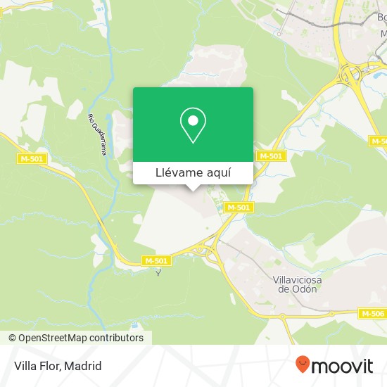 Mapa Villa Flor