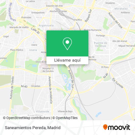 Mapa Saneamientos Pereda