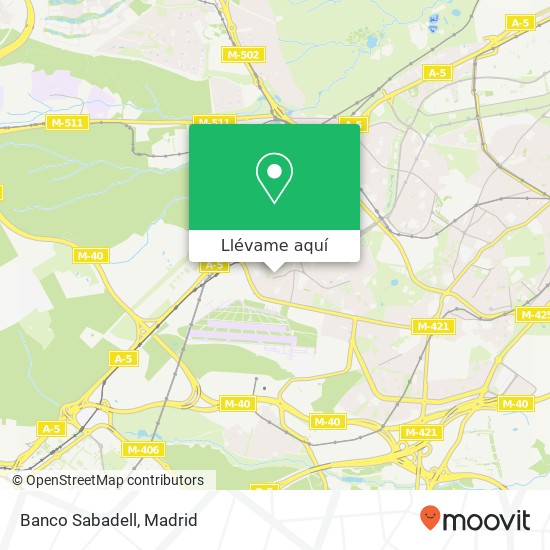 Mapa Banco Sabadell