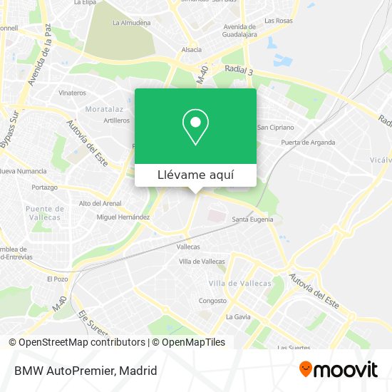 Mapa BMW AutoPremier