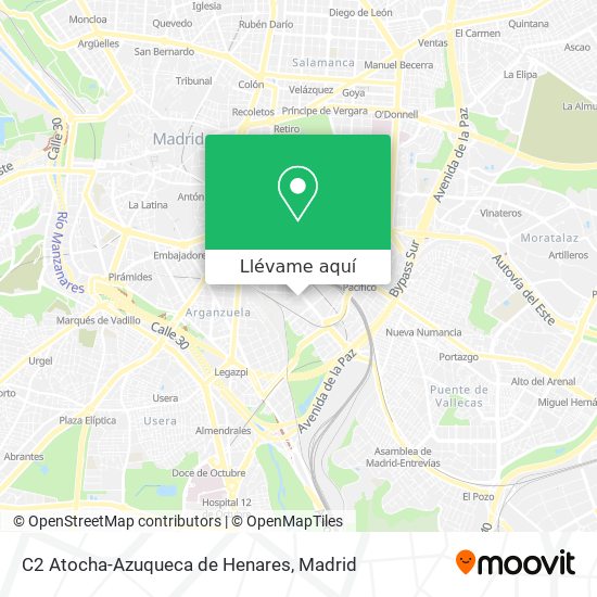 Mapa C2 Atocha-Azuqueca de Henares