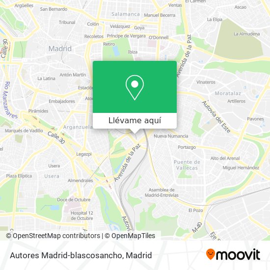 Mapa Autores Madrid-blascosancho