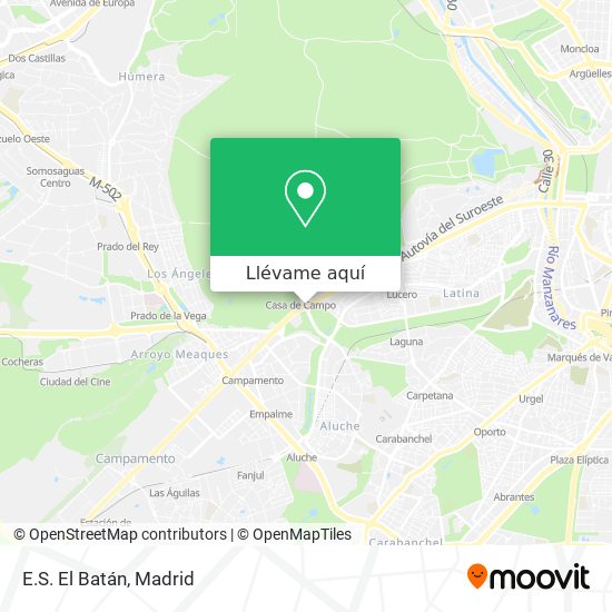 Mapa E.S. El Batán