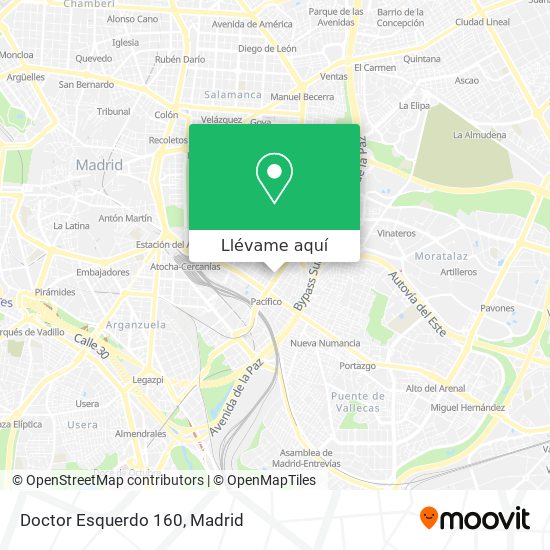 Mapa Doctor Esquerdo 160