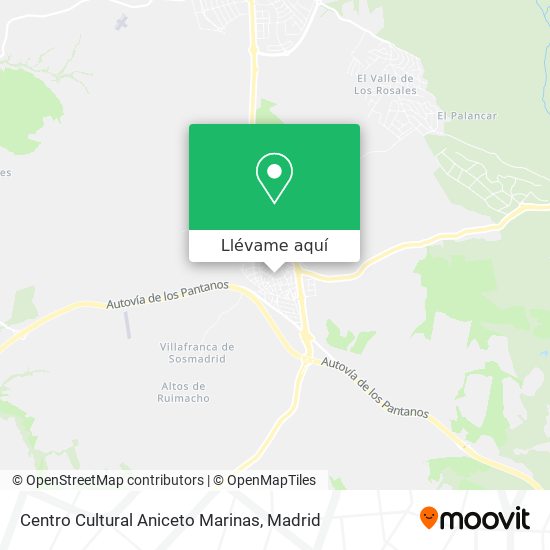 Mapa Centro Cultural Aniceto Marinas