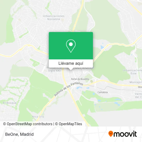 Mapa BeOne