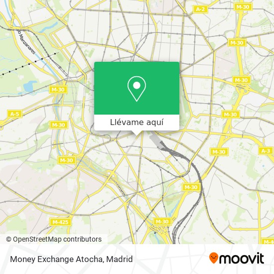 Mapa Money Exchange Atocha