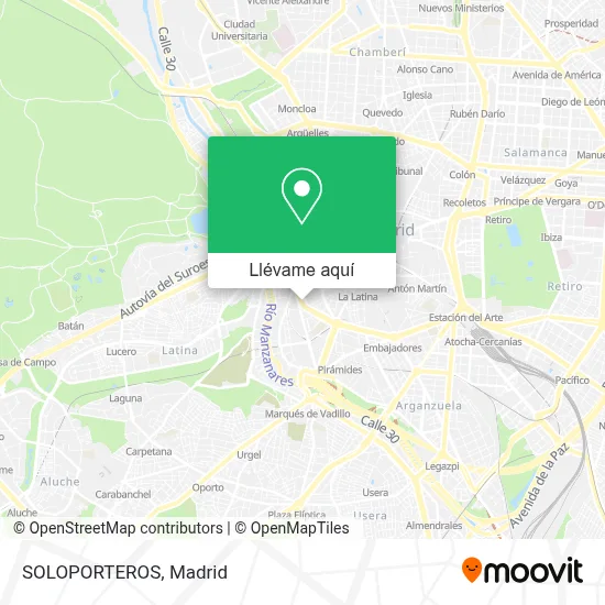 Mapa SOLOPORTEROS