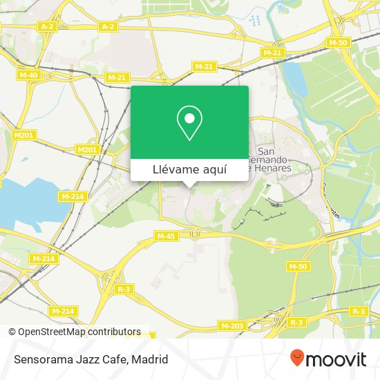 Mapa Sensorama Jazz Cafe