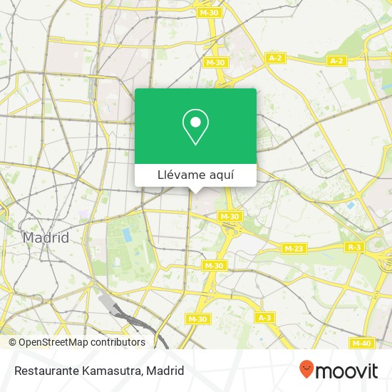 Mapa Restaurante Kamasutra