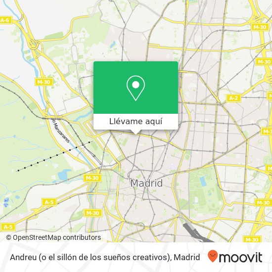 Mapa Andreu (o el sillón de los sueños creativos)