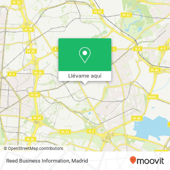 Mapa Reed Business Information