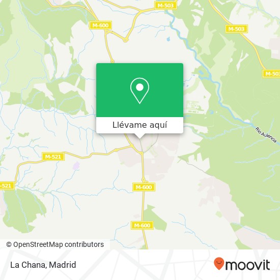 Mapa La Chana
