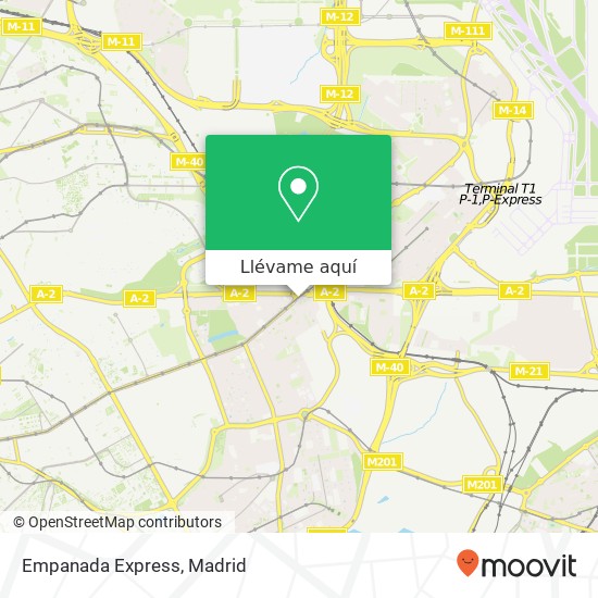 Mapa Empanada Express