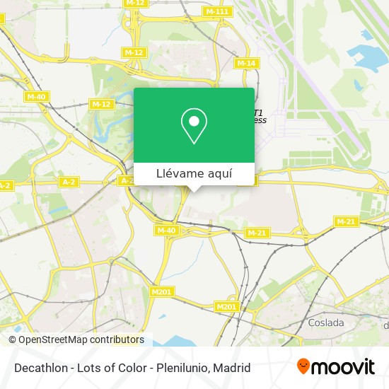 Mapa Decathlon - Lots of Color - Plenilunio