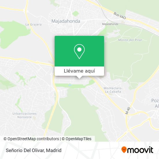 Mapa Señorio Del Olivar