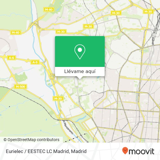 Mapa Eurielec / EESTEC LC Madrid