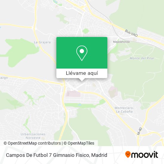 Mapa Campos De Futbol 7 Gimnasio Fisico