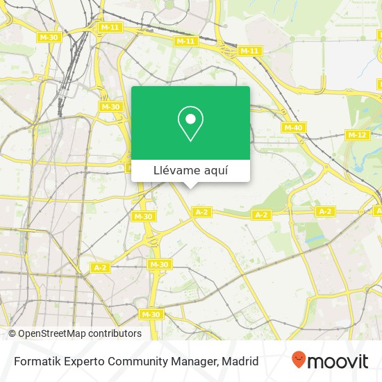 Mapa Formatik Experto Community Manager