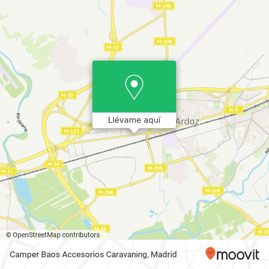 Mapa Camper Baos Accesorios Caravaning